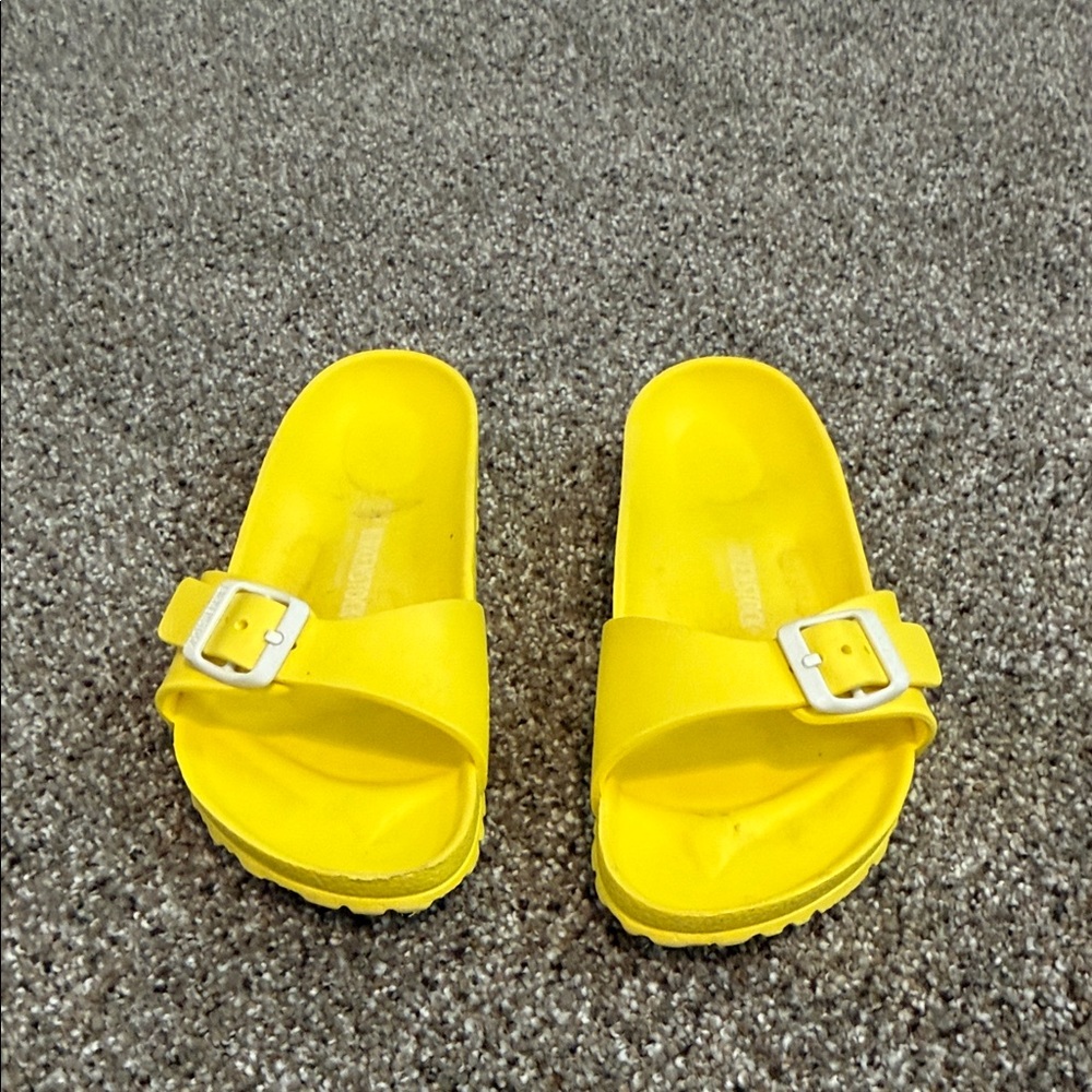 Birkenstock Kids Bright Yellow Sandals
